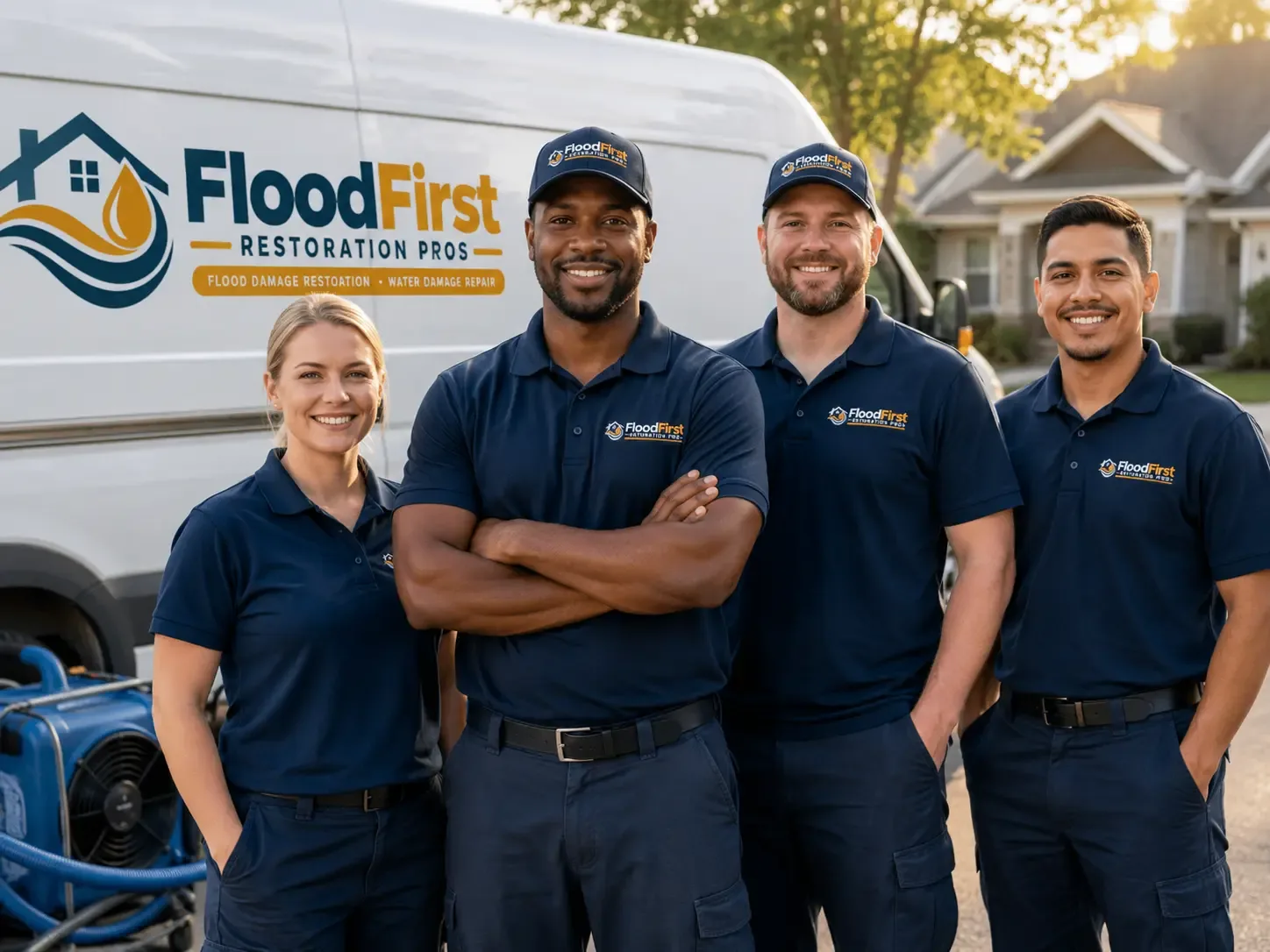 Flood Damage Restoration company in King, WI